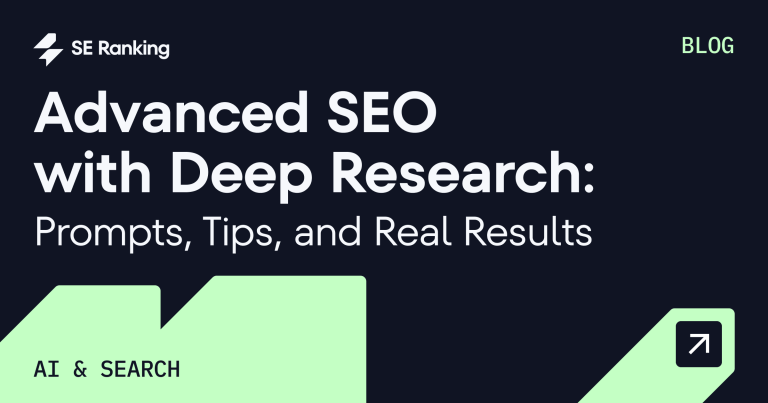 OpenAI’s Deep Research for SEO: Use Cases and Insights