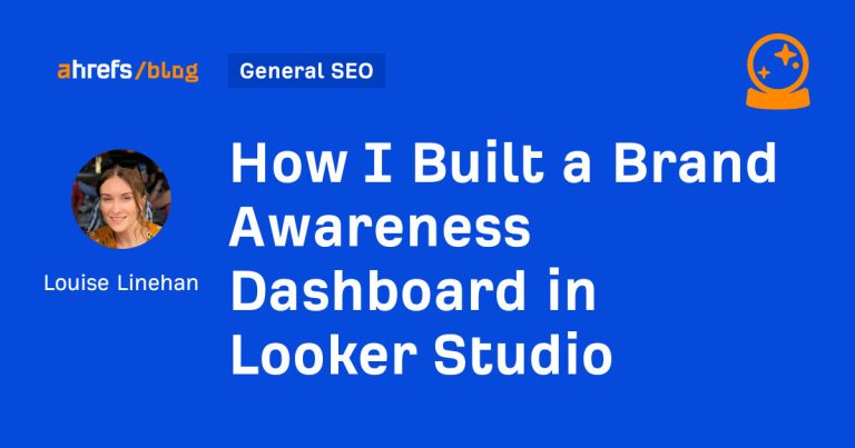 How I Built a Brand Awareness Dashboard in Looker Studio