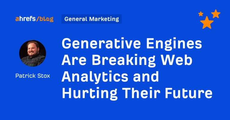 Generative Engines Are Breaking Web Analytics and Hurting Their Future