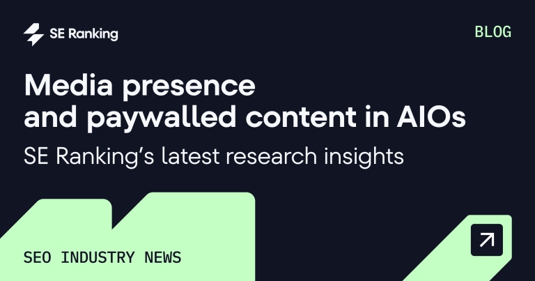Media Presence and Paywalled Content in AI Overviews: Research Study