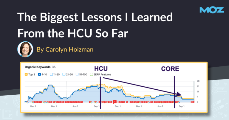 The Biggest Lessons I Learned From the HCU So Far