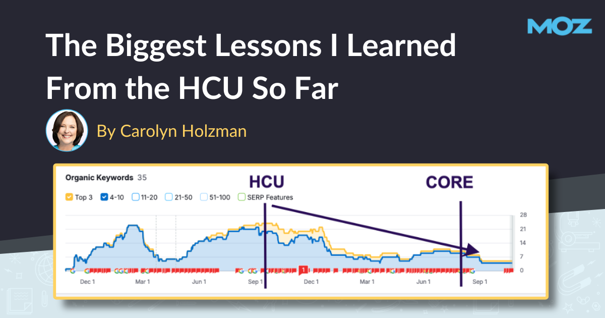 The Biggest Lessons I Learned From the HCU So Far