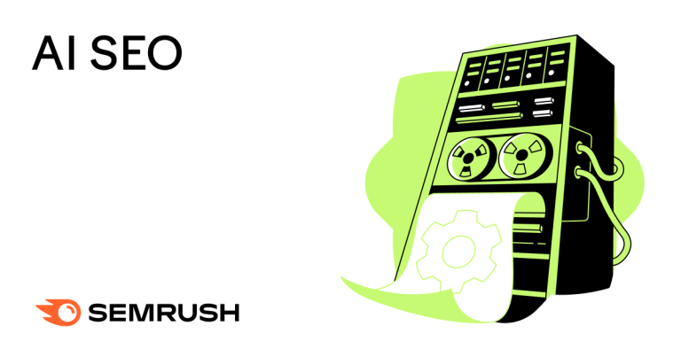 Bar graph lists how marketers use AI for SEO, including planning topic clusters, performing SERP analyses, updating content, and identifying internal linking opportunities.