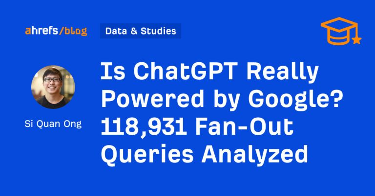 Is ChatGPT Really Powered by Google? 118,931 Fan-Out Queries Analyzed